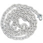 Közterületi - Hintához láncszett 6mm x 2,5m, horganyzott Curve laphintához
