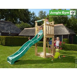 Jungle Gym Tower kerti játszótér csúszdával és ajándék vágással