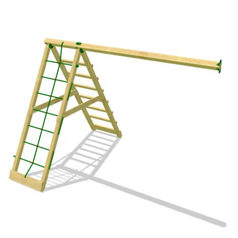 Jungle Gym Climb Module 3.0 2 modul 200 cm komplett játék ajándék vágással