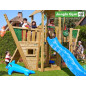 Jungle Gym Boat kerti játszótér modul ajándék vágással