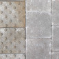Taktilis térkő 20×20×6 cm – szürke színben - 9,6 m2 (1 raklap)  - Esztétikai hibás termék!