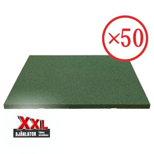 ReFlex 4x100x100cm-es zöld gumilap csomag