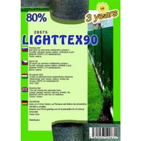 Árnyékoló háló - LIGHTTEX90 1 x 50 m 80%