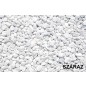 Díszkavics márvány, carrarai fehér, 12-16 mm, (25 kg/zsák)