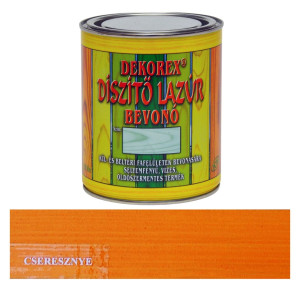 Dekorex lazúr cseresznye színben - 0,75 l