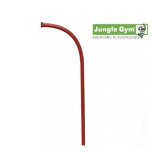 Tűzoltórúd - fém, piros Jungle Gym