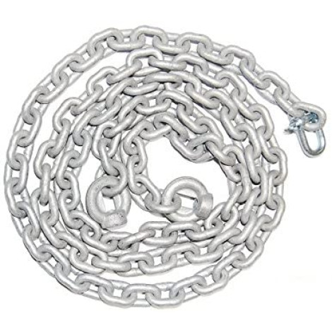 Közterületi - Hintához láncszett 6mm x 2,5m, horganyzott Curve laphintához