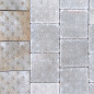 Taktilis térkő 20×20×6 cm – szürke színben - 9,6 m2 (1 raklap)  - Esztétikai hibás termék!