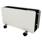KIÁLLÍTÁSI DARAB - Elektromos kerámia hőtárolós fűtőpanel - Climastar Optimus 1600 W White Limestone