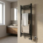 Adax Comfort törölközőszárító 50×130 cm, 500 W, fekete