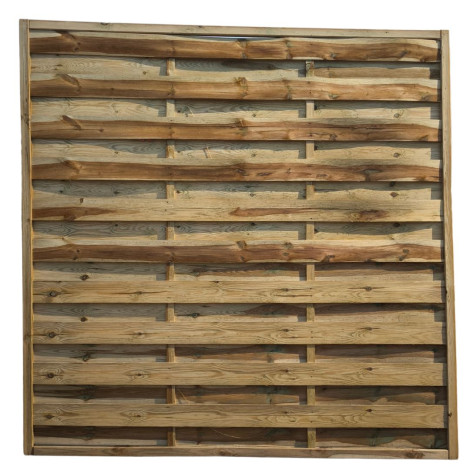 ÉRTÉKCSÖKKENT - Kerítés - Lamellás 180 x 180 cm
