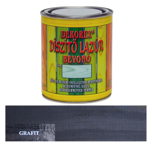 Dekorex grafit színben - 0,75 l