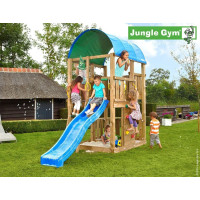 Jungle Gym Farm kerti játszótér csúszdával és ajándék vágással