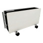 KIÁLLÍTÁSI DARAB - Elektromos kerámia hőtárolós fűtőpanel - Climastar Optimus 1600 W White Limestone